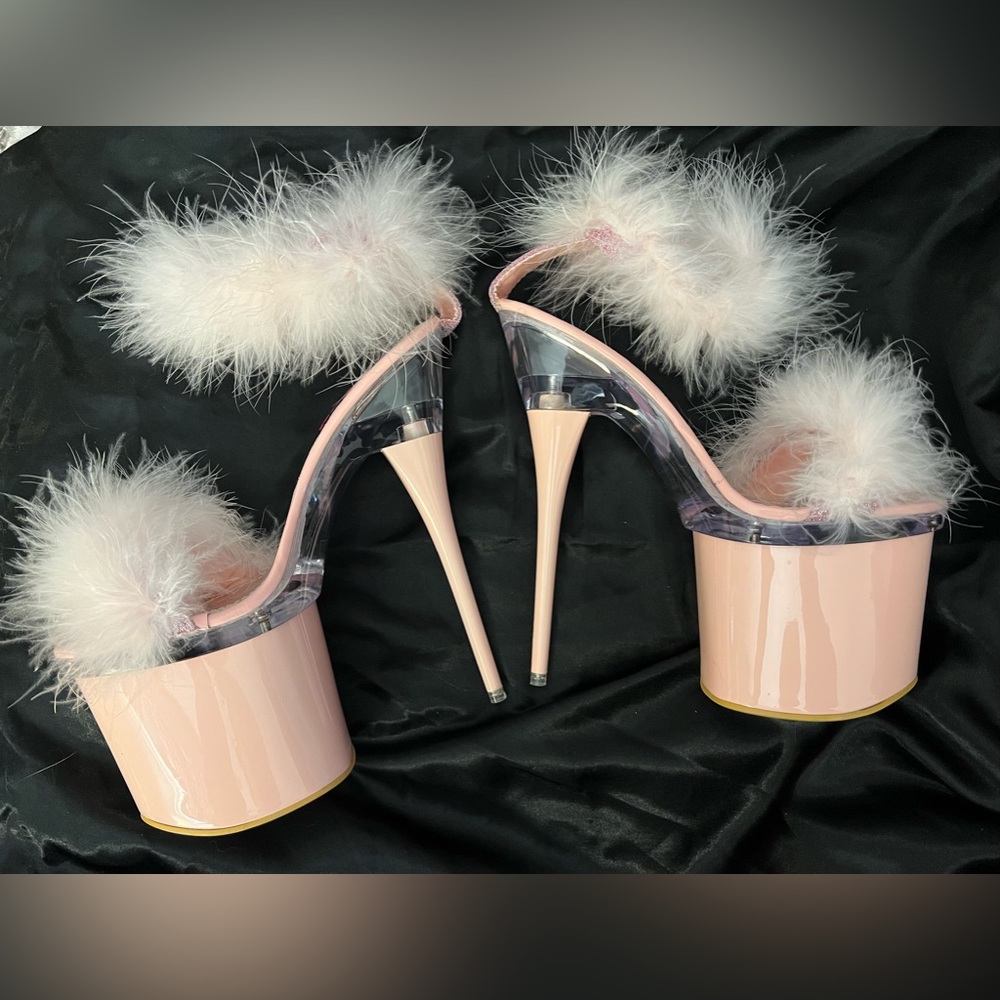 Golden Bulls Pink Heels